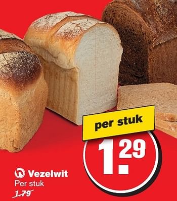 Aanbiedingen Vezelwit - Huismerk - Hoogvliet - Geldig van 21/09/2016 tot 27/09/2016 bij Hoogvliet