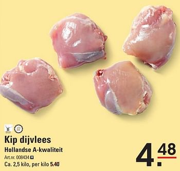 Aanbiedingen Kip dijvlees hollandse a-kwaliteit - Ruig - Geldig van 15/09/2016 tot 03/10/2016 bij Sligro