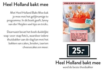Aanbiedingen Heel holland bakt mee - Huismerk - Cook &amp; Co - Geldig van 16/09/2016 tot 29/09/2016 bij Cook & Co