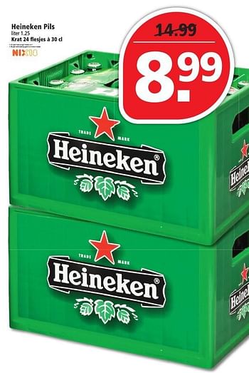 Aanbiedingen Heineken pils - Heineken - Geldig van 25/09/2016 tot 01/10/2016 bij Plus