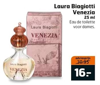 Aanbiedingen Laura biagiotti venezia - Laura Biagiotti   - Geldig van 20/09/2016 tot 02/10/2016 bij Trekpleister
