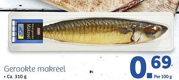 Aanbiedingen Gerookte makreel - OceanSEa - Geldig van 26/09/2016 tot 02/10/2016 bij Lidl