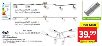 Aanbiedingen Livarnolux led-plafondlamp - livarnolux - Geldig van 26/09/2016 tot 02/10/2016 bij Lidl
