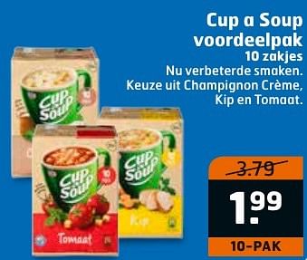 Aanbiedingen Cup a soup voordeelpak - Cup a Soup - Geldig van 27/09/2016 tot 02/10/2016 bij Trekpleister