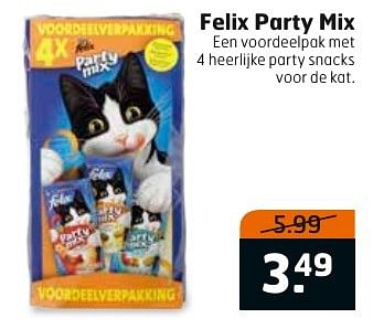 Aanbiedingen Felix party mix - Felix - Geldig van 27/09/2016 tot 02/10/2016 bij Trekpleister