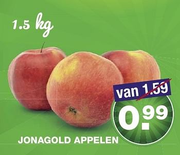 Aanbiedingen Jonagold appelen - Huismerk - Aldi - Geldig van 28/09/2016 tot 04/10/2016 bij Aldi
