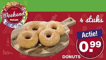 Aanbiedingen Donuts - Huismerk - Aldi - Geldig van 28/09/2016 tot 04/10/2016 bij Aldi