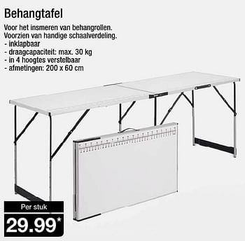 Aanbiedingen Behangtafel voor het insmeren van behangrollen - Huismerk - Aldi - Geldig van 28/09/2016 tot 04/10/2016 bij Aldi