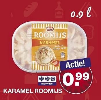 Aanbiedingen Karamel roomijs - Mucci - Geldig van 28/09/2016 tot 04/10/2016 bij Aldi