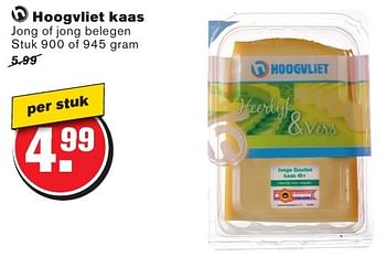 Aanbiedingen Hoogvliet kaas - Huismerk - Hoogvliet - Geldig van 28/09/2016 tot 04/10/2016 bij Hoogvliet