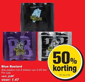 Aanbiedingen Blue bastard - Blue Bastard - Geldig van 28/09/2016 tot 04/10/2016 bij Hoogvliet