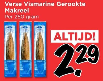 Aanbiedingen Verse vismarine gerookte makreel - Vismarine - Geldig van 02/10/2016 tot 08/10/2016 bij Vomar