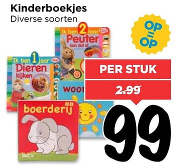 Aanbiedingen Kinderboekjes - Huismerk Vomar - Geldig van 02/10/2016 tot 08/10/2016 bij Vomar
