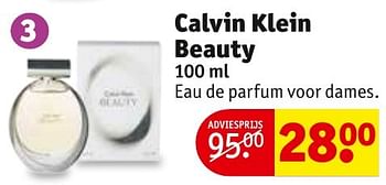 Aanbiedingen Calvin klein beauty - Calvin Klein - Geldig van 27/09/2016 tot 09/10/2016 bij Kruidvat