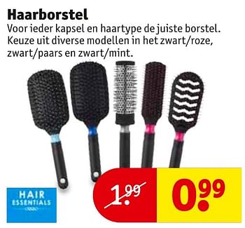 Aanbiedingen Haarborstel - Huismerk - Kruidvat - Geldig van 27/09/2016 tot 09/10/2016 bij Kruidvat