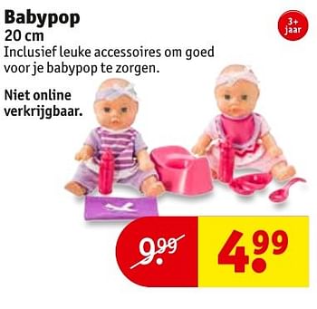 Aanbiedingen Babypop - Huismerk - Kruidvat - Geldig van 27/09/2016 tot 09/10/2016 bij Kruidvat