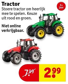 Aanbiedingen Tractor - Huismerk - Kruidvat - Geldig van 27/09/2016 tot 09/10/2016 bij Kruidvat