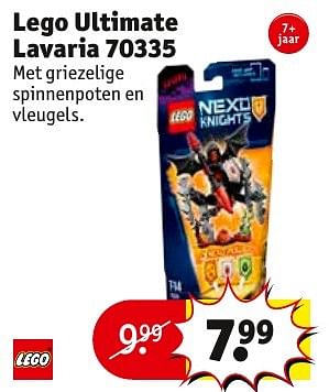 Aanbiedingen Lego ultimate lavaria 70335 - Lego - Geldig van 27/09/2016 tot 09/10/2016 bij Kruidvat