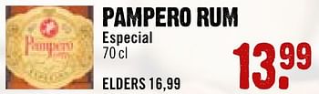 Aanbiedingen Pampero rum especial - Pampero - Geldig van 02/10/2016 tot 08/10/2016 bij Dirk III