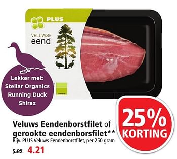 Aanbiedingen Plus veluws eendenborstfilet - Huismerk - Plus - Geldig van 02/10/2016 tot 08/10/2016 bij Plus