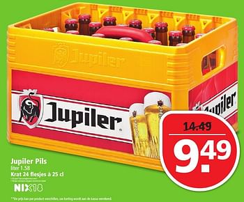 Aanbiedingen Jupiler pils - Jupiler - Geldig van 02/10/2016 tot 08/10/2016 bij Plus