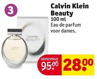Aanbiedingen Calvin klein beauty - Calvin Klein - Geldig van 04/10/2016 tot 09/10/2016 bij Kruidvat
