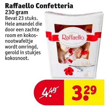 Aanbiedingen Raffaello confetteria - Raffaello - Geldig van 04/10/2016 tot 09/10/2016 bij Kruidvat