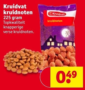 Aanbiedingen Kruidvat kruidnoten - Huismerk - Kruidvat - Geldig van 04/10/2016 tot 09/10/2016 bij Kruidvat
