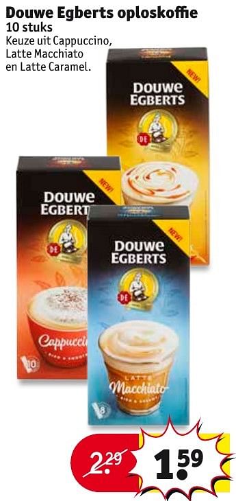 Aanbiedingen Douwe egberts oploskoffie - Douwe Egberts - Geldig van 04/10/2016 tot 09/10/2016 bij Kruidvat