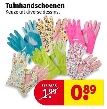 Aanbiedingen Tuinhandschoenen - Huismerk - Kruidvat - Geldig van 04/10/2016 tot 09/10/2016 bij Kruidvat