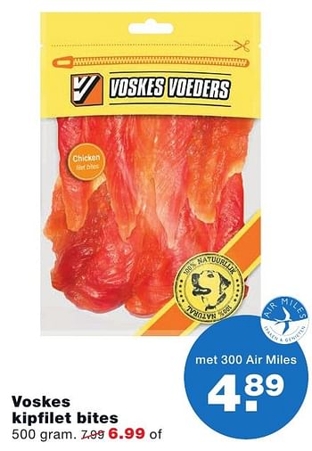 Aanbiedingen Voskes kipfilet bites - Voskes Voeders - Geldig van 26/09/2016 tot 09/10/2016 bij Praxis