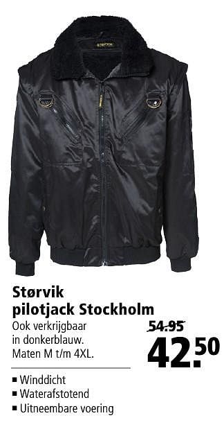 Aanbiedingen Størvik pilotjack stockholm - StÃ¸rvik - Geldig van 26/09/2016 tot 09/10/2016 bij Welkoop