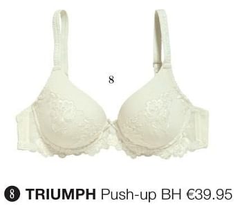 Aanbiedingen Triumph push-up bh - Triumph - Geldig van 26/09/2016 tot 09/10/2016 bij Livera