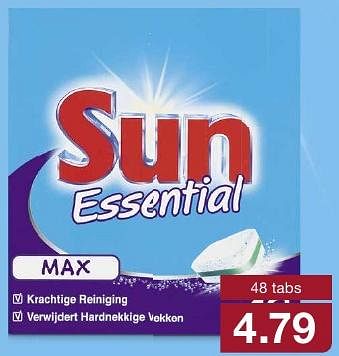 Aanbiedingen Sun essential - Sun - Geldig van 05/10/2016 tot 11/10/2016 bij Aldi