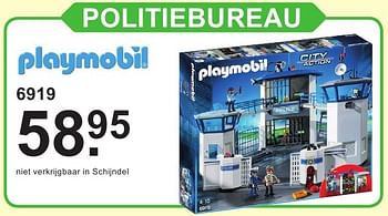 Aanbiedingen Politiebureau - Playmobil - Geldig van 10/10/2016 tot 30/10/2016 bij Van Cranenbroek