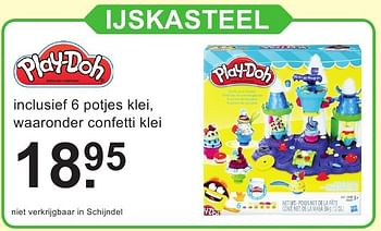 Aanbiedingen Ijskasteel - Play-Doh - Geldig van 10/10/2016 tot 30/10/2016 bij Van Cranenbroek