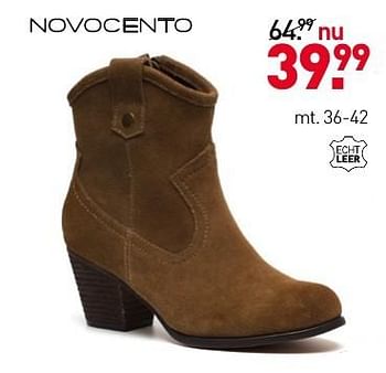 Aanbiedingen Schoenen - Novocento - Geldig van 03/10/2016 tot 16/10/2016 bij Scapino