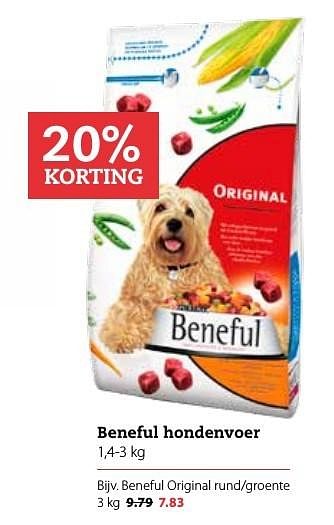 Aanbiedingen Beneful hondenvoer - Beneful - Geldig van 03/10/2016 tot 16/10/2016 bij Boerenbond