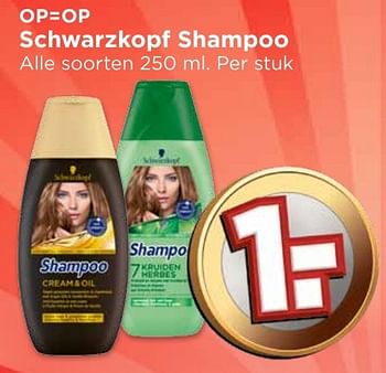 Aanbiedingen Schwarzkopf shampoo - Schwartzkopf - Geldig van 09/10/2016 tot 15/10/2016 bij Vomar