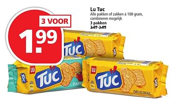 Aanbiedingen Lu tuc - Lu - Geldig van 09/10/2016 tot 15/10/2016 bij Plus