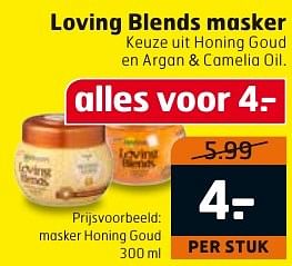 Aanbiedingen Masker honing goud - Garnier - Geldig van 04/10/2016 tot 16/10/2016 bij Trekpleister