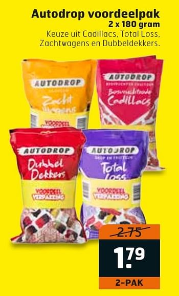 Aanbiedingen Autodrop voordeelpak - Autodrop - Geldig van 04/10/2016 tot 16/10/2016 bij Trekpleister