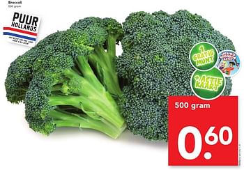 Aanbiedingen Broccoli - Huismerk deen supermarkt - Geldig van 09/10/2016 tot 15/10/2016 bij Deen Supermarkten