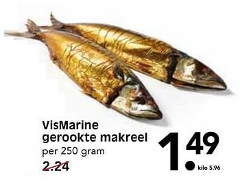 Aanbiedingen Vismarine gerookte makreel - Vismarine - Geldig van 09/10/2016 tot 15/10/2016 bij Em-té