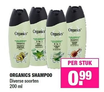 Aanbiedingen Organics shampoo - Essential organics - Geldig van 10/10/2016 tot 23/10/2016 bij Big Bazar