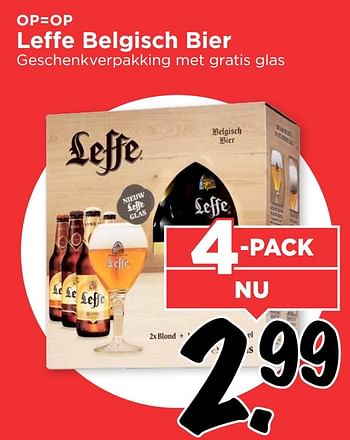 Aanbiedingen Leffe belgisch bier - Leffe - Geldig van 13/10/2016 tot 15/10/2016 bij Vomar