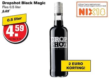 Aanbiedingen Dropshot black magic - Drop Shot - Geldig van 12/10/2016 tot 18/10/2016 bij Hoogvliet