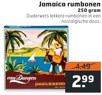 Aanbiedingen Jamaica rumbonen - Van Dungen - Geldig van 11/10/2016 tot 16/10/2016 bij Trekpleister