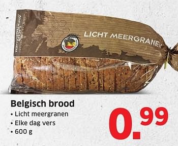 Aanbiedingen Belgisch brood - Huismerk - Lidl - Geldig van 10/10/2016 tot 16/10/2016 bij Lidl
