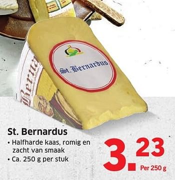 Aanbiedingen St. bernardus - Huismerk - Lidl - Geldig van 10/10/2016 tot 16/10/2016 bij Lidl